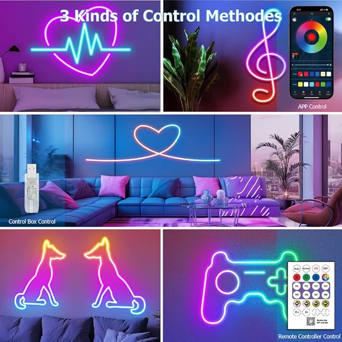Magic RGB Neon Light 5 meter (16FT)