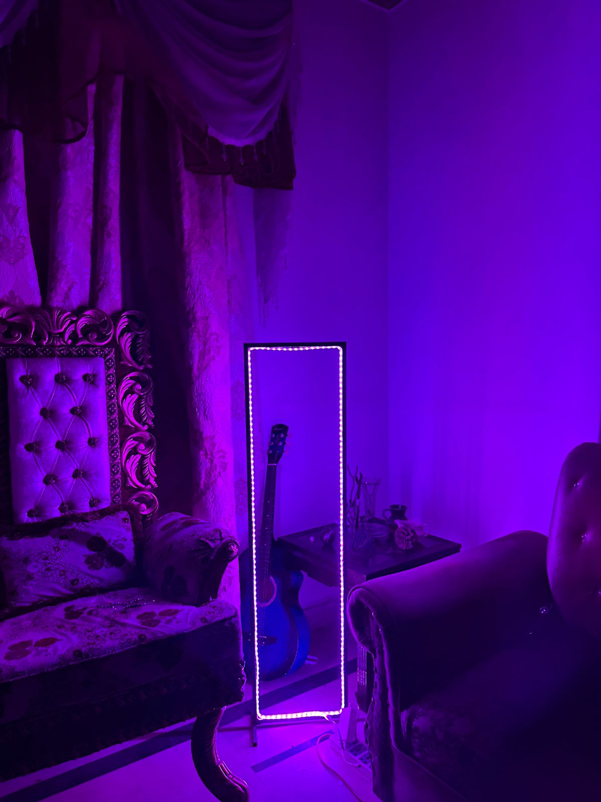 GlowEdge RGB Floor Lamp (Remote and App Controlled)