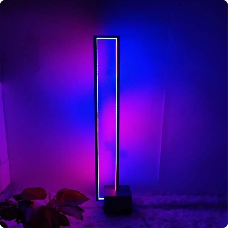 RGB Edge Floor Lamp (App/Remote Operated)