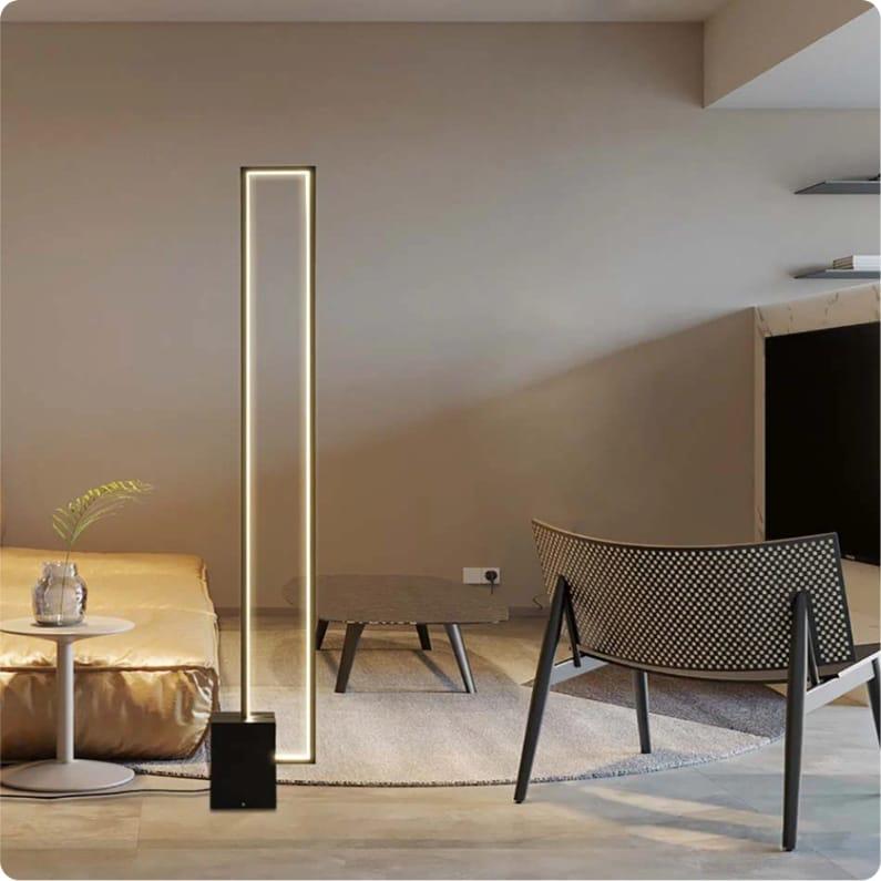 RGB Edge Floor Lamp (App/Remote Operated)
